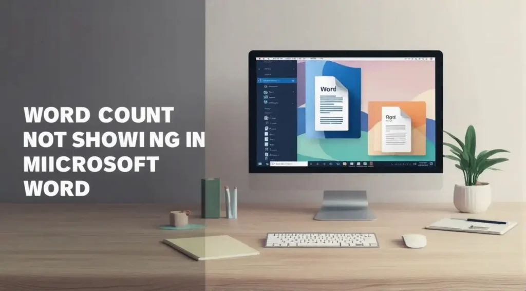 Word Count Not Showing in Microsoft Word